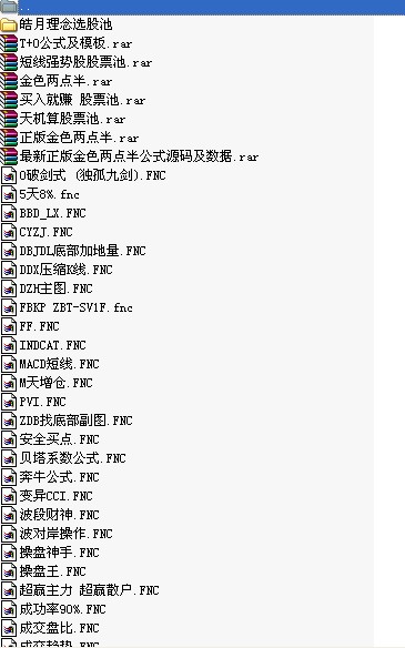精心收藏的五百条大智慧选股公式和股票池