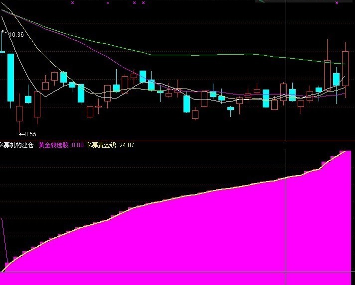 私募暗中建仓指标 源码 副图