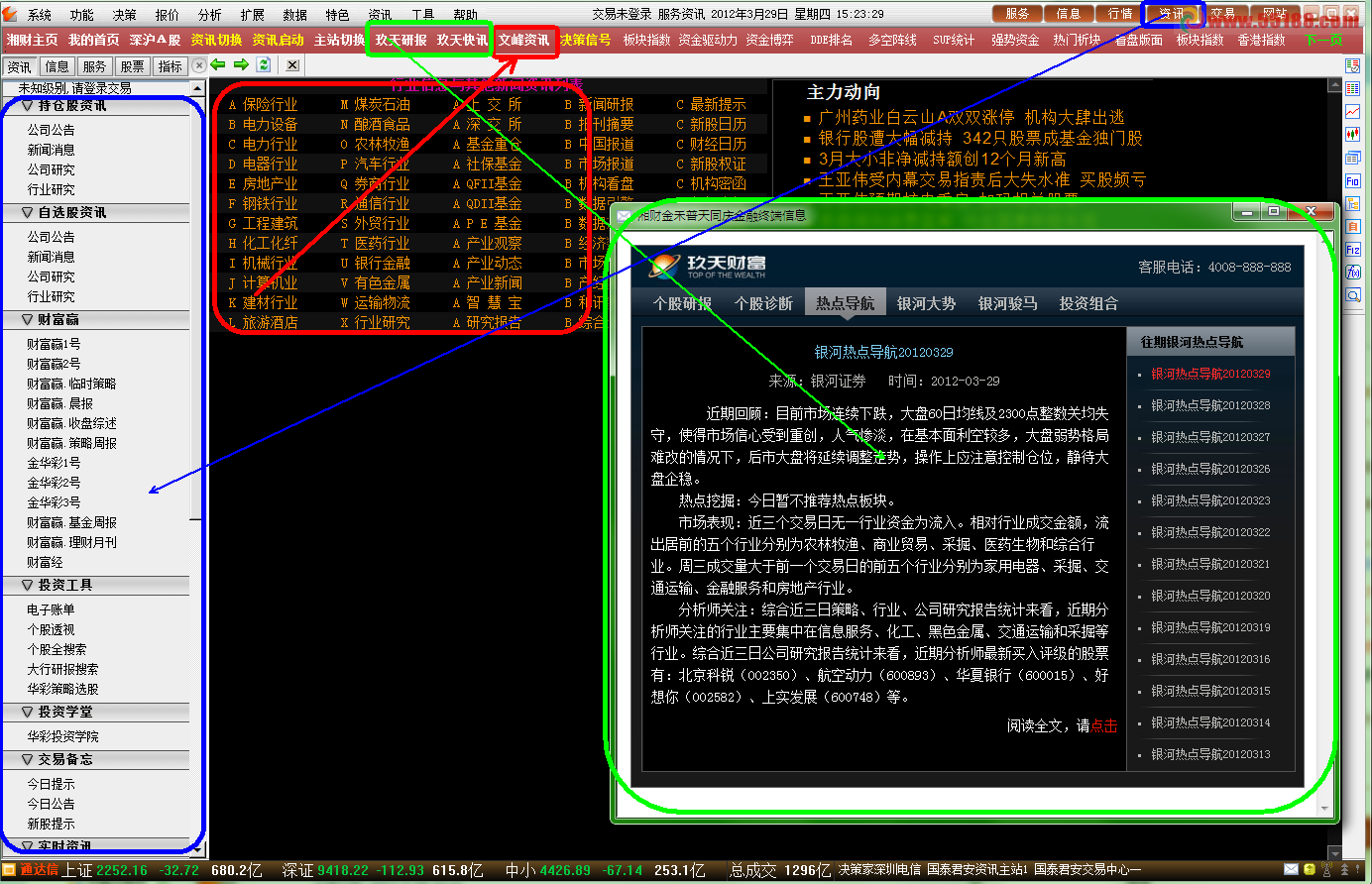 通达信湘财证券金禾普天同庆金融终端V8.21版