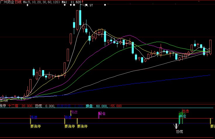 大智慧追涨停指标源码