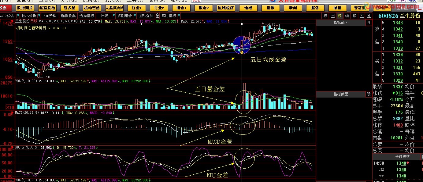 大智慧四金共振公式