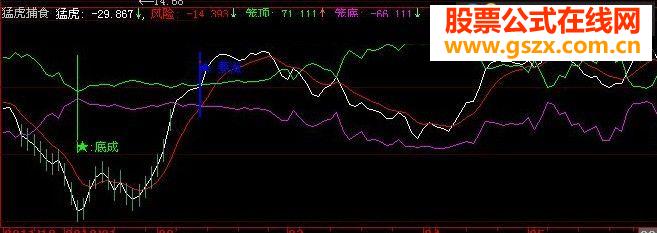 猛虎捕食副图源码