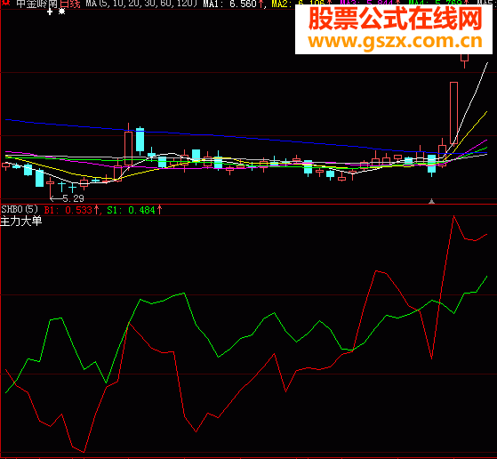 DZH L2 主力大单指标SHBO