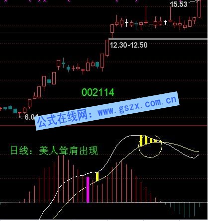 美人耸肩强势买入副图指标