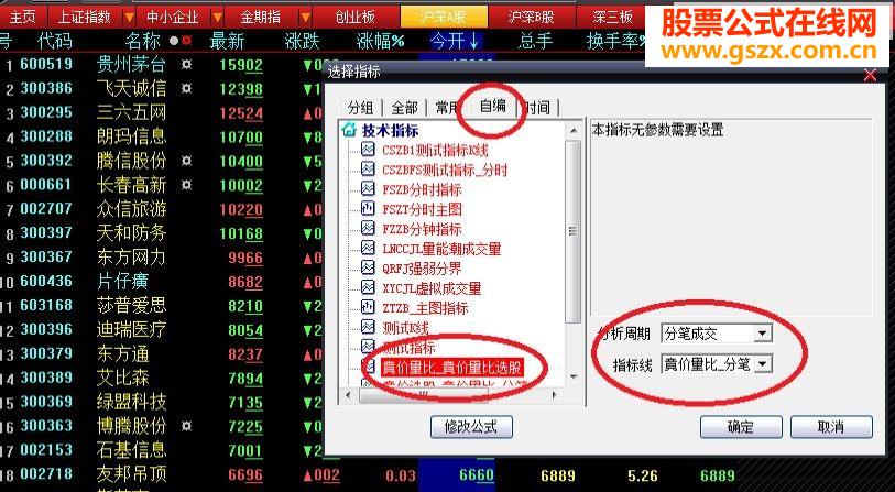 竞价量比（抓涨停选股 大智慧）