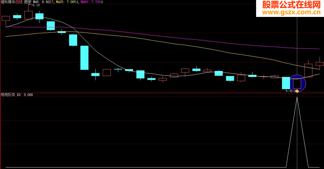 绝地反击（选股指标通用源码）