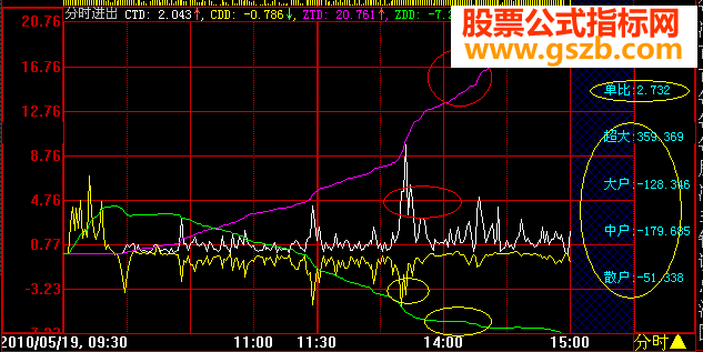 大智慧分时主力进出源码附图