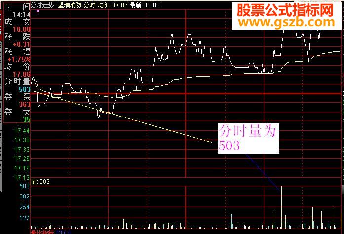 买入分笔最大量指标