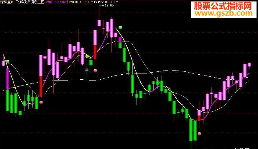 飞狐极品顶底主图源码无未来