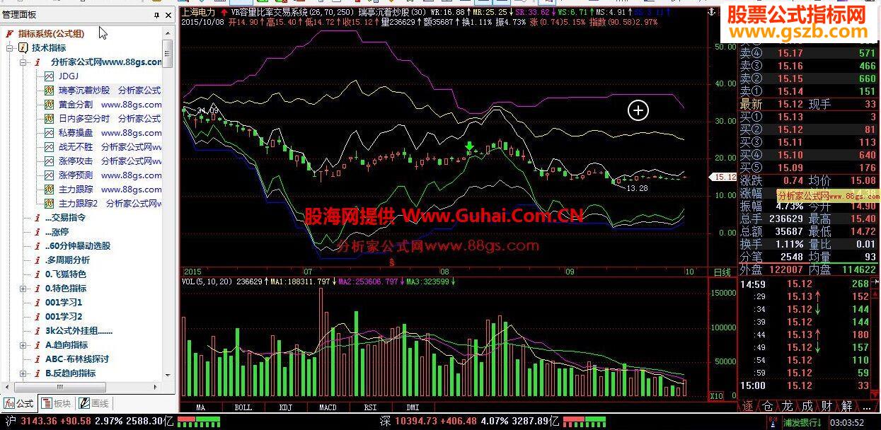 飞狐新瑞亭沉着炒股指标公式