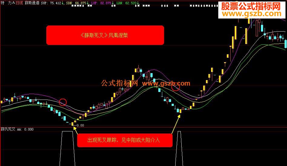大智慧《薛斯死叉》和《薛斯鱼头》(指标副图\选股说明贴图加密）