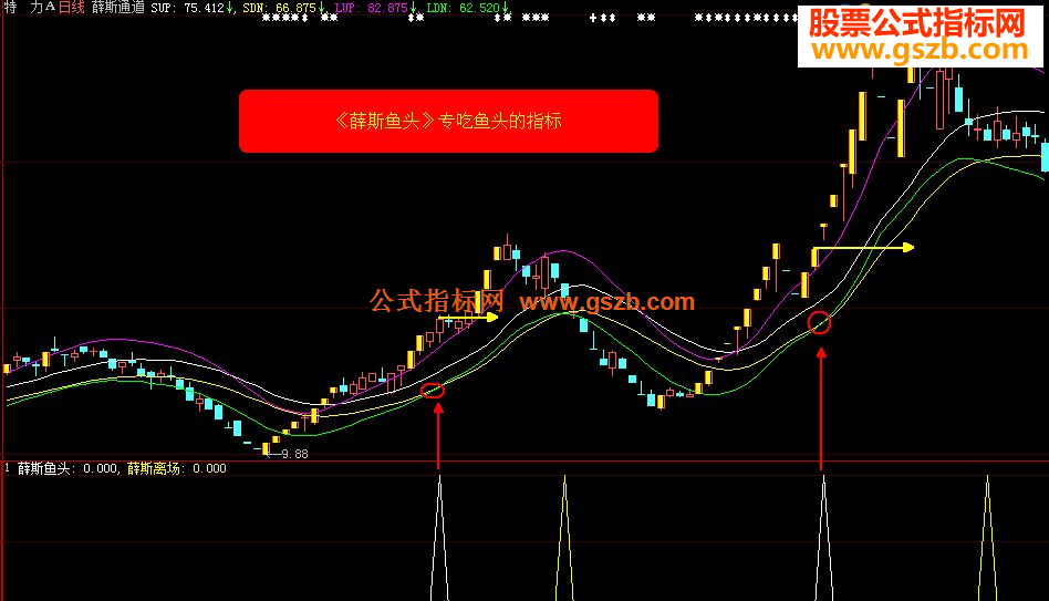 大智慧《薛斯死叉》和《薛斯鱼头》(指标副图\选股说明贴图加密）