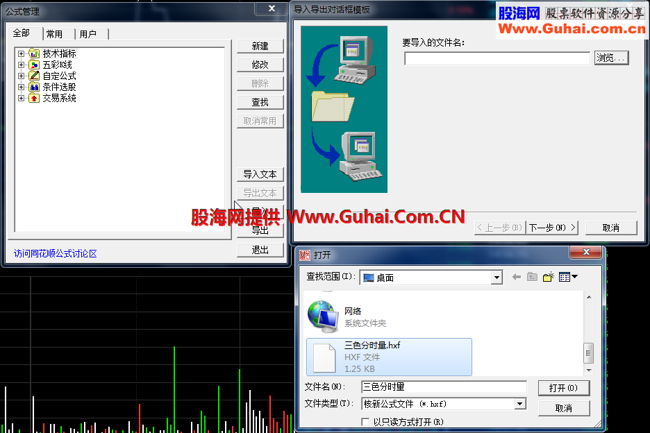 同花顺、麒麟王三色分时量公式