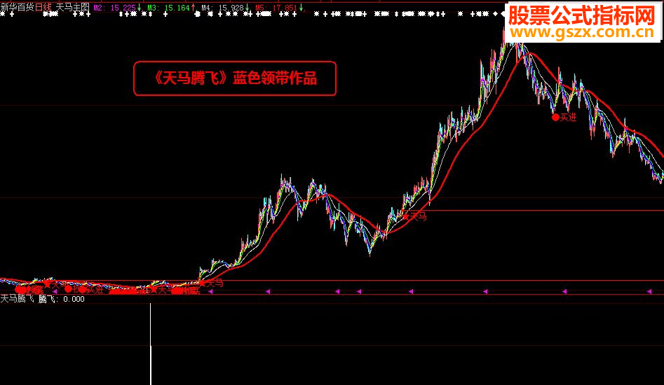 大智慧《天马腾飞》（指标、贴图、副图、选股）